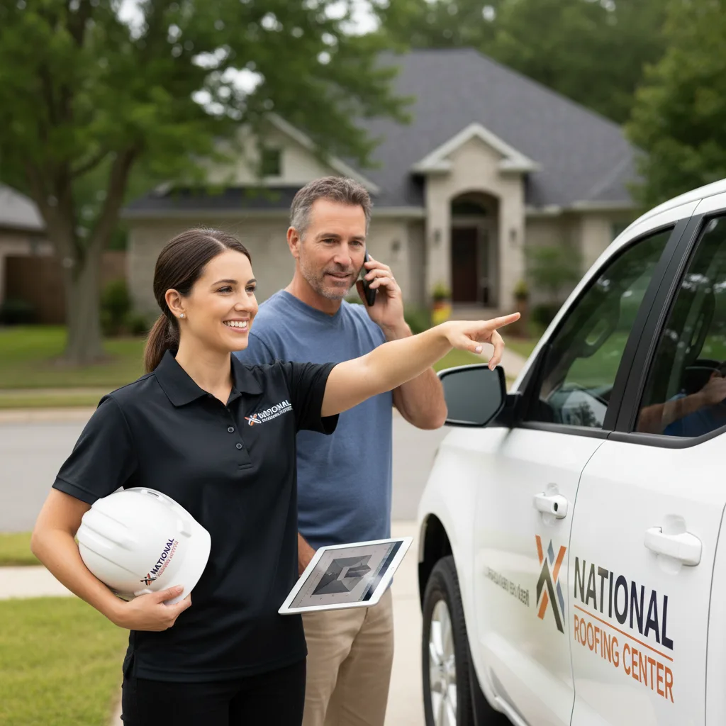 National Roofing Center customer support in Mcqueeney